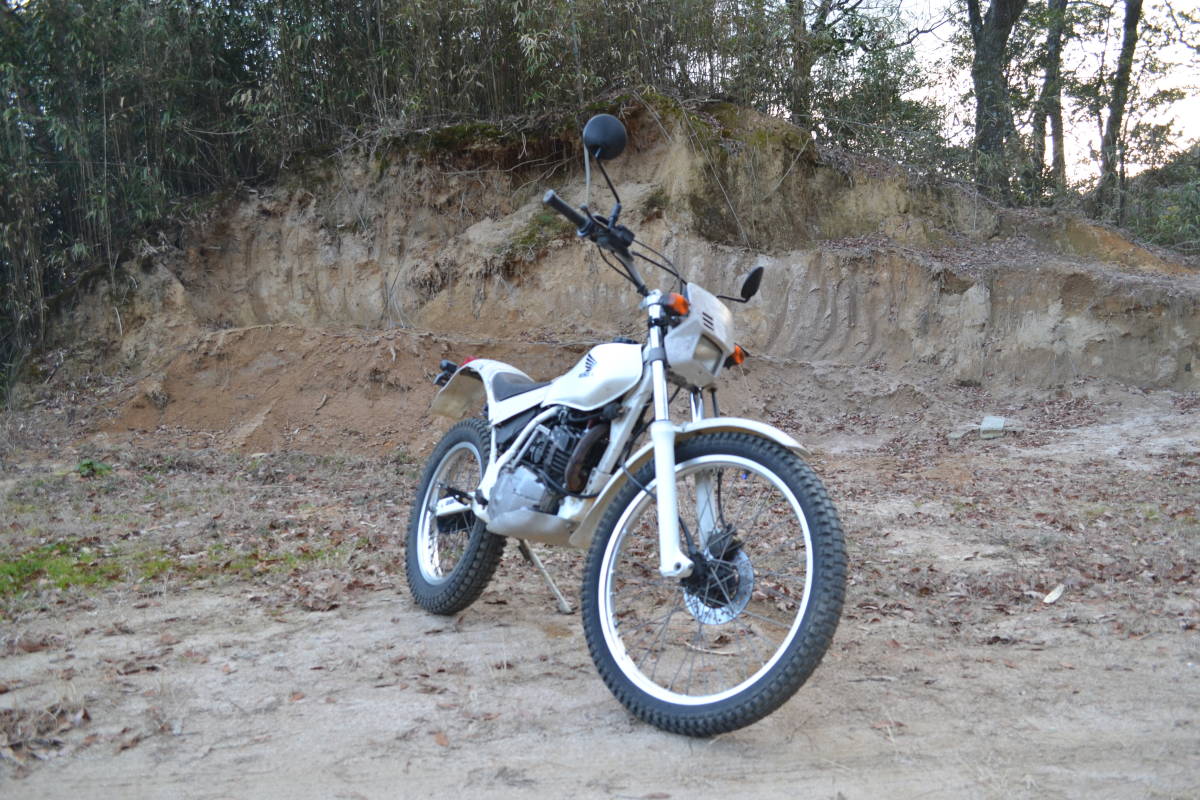 代理出品 ホンダ TLM220R MD23 廃車証明書あり 走行12413km オフロード