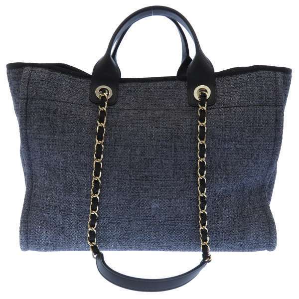 シャネル トートバッグ ドーヴィルラインGM ココマーク ラフィア キャンバス レザー A66941 CHANEL バッグ 【送料無料】 シャネル CHANEL トートバッグ キャンバス チェーントートバッグ クルーズ新作
