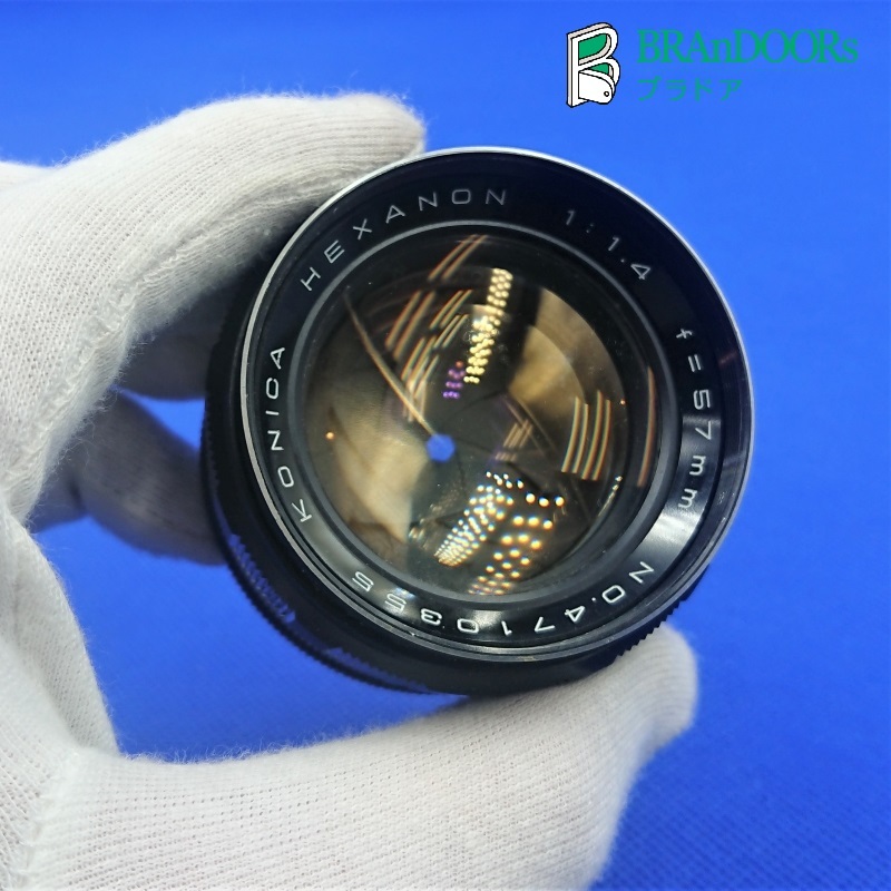 〇 コニカ KONICA オートレックス AUTOREX レンズ HEXANON 1:1.4 f