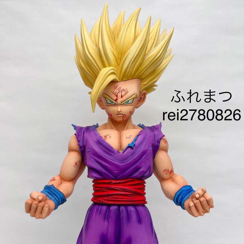 ドラゴンボール フィギュア リペイント 孫悟飯 原作カラー 一番くじ