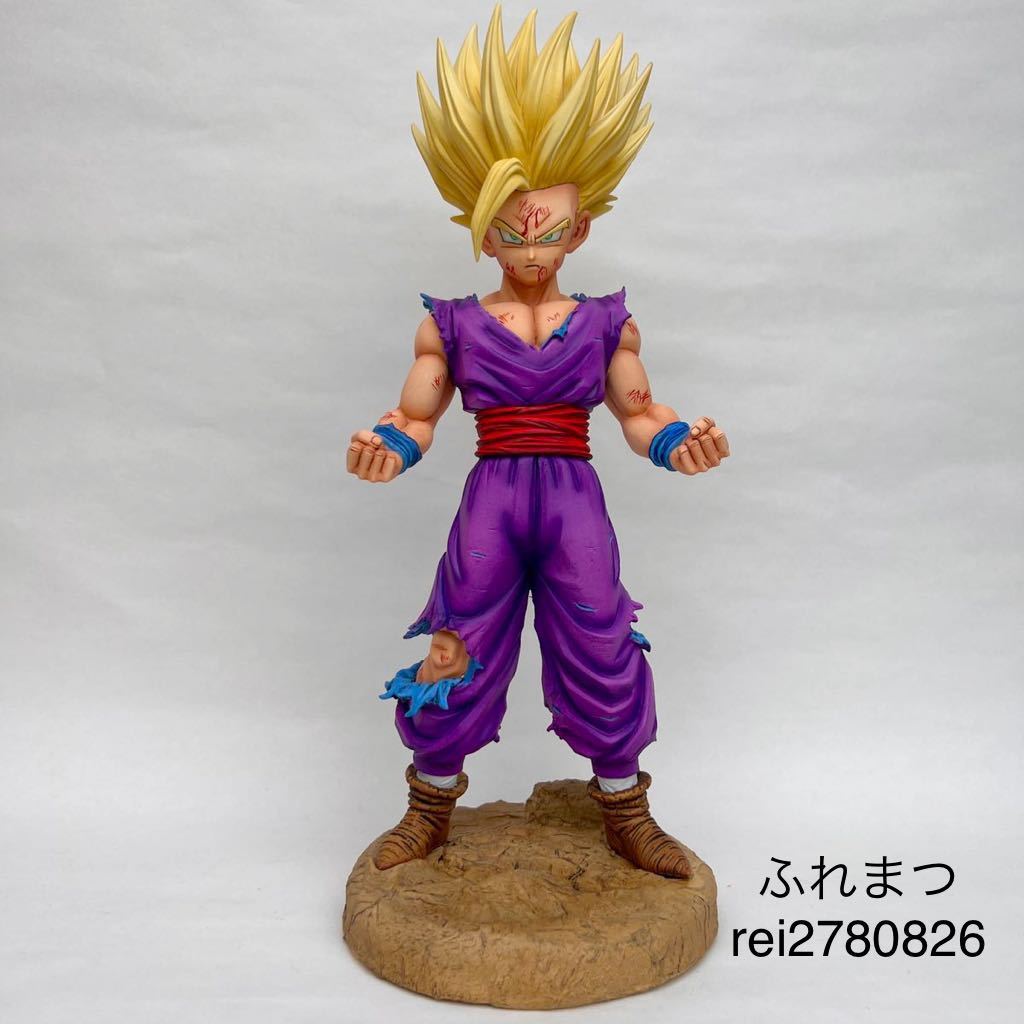 ドラゴンボール フィギュア リペイント 孫悟飯 原作カラー 一番くじ