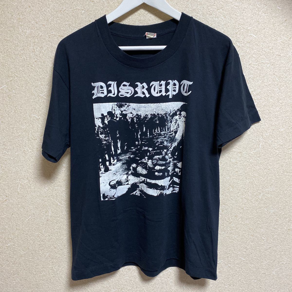 得価，新作 DISRUPT GISM GLOOM NAPALM DEATH SIEGE S.O.B ENT LIP CREAM CRUST PUSHEAD(Tシャツ)｜売買されたオークション情報、yahooの商品情報をアーカイブ公開 - オークファン Tシャツ