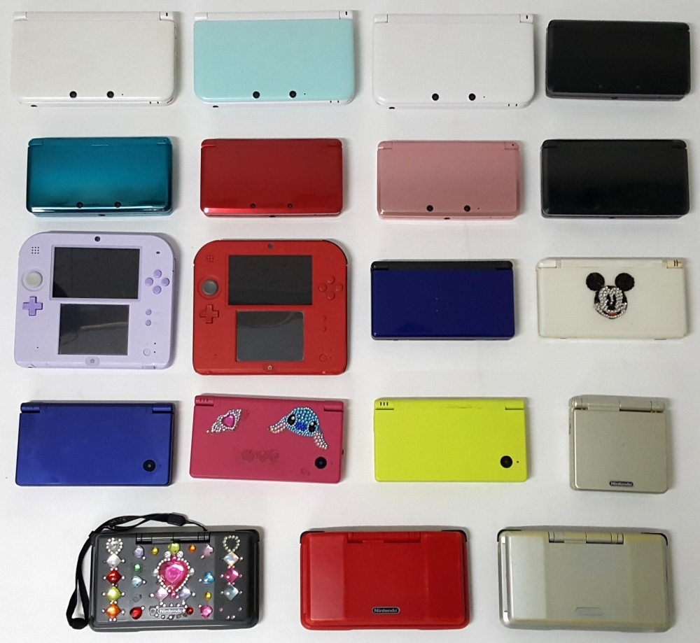 ジャンク】【中古】DS DSi DSLite 3DS 3DSLL 2DS 本体 まとめ売り  