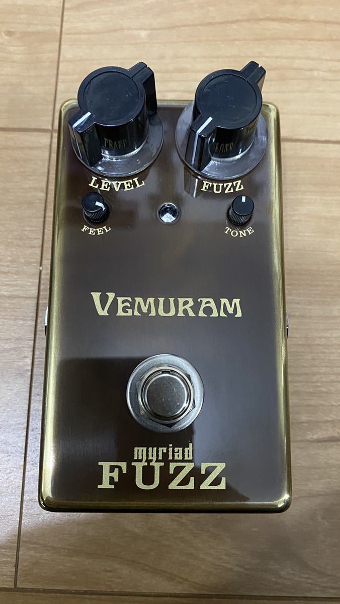 【値引き・新品・音出し確認のみ・23年1月まで保証あり】VEMURAM myriad FUZZ ファズ ディストーション_1