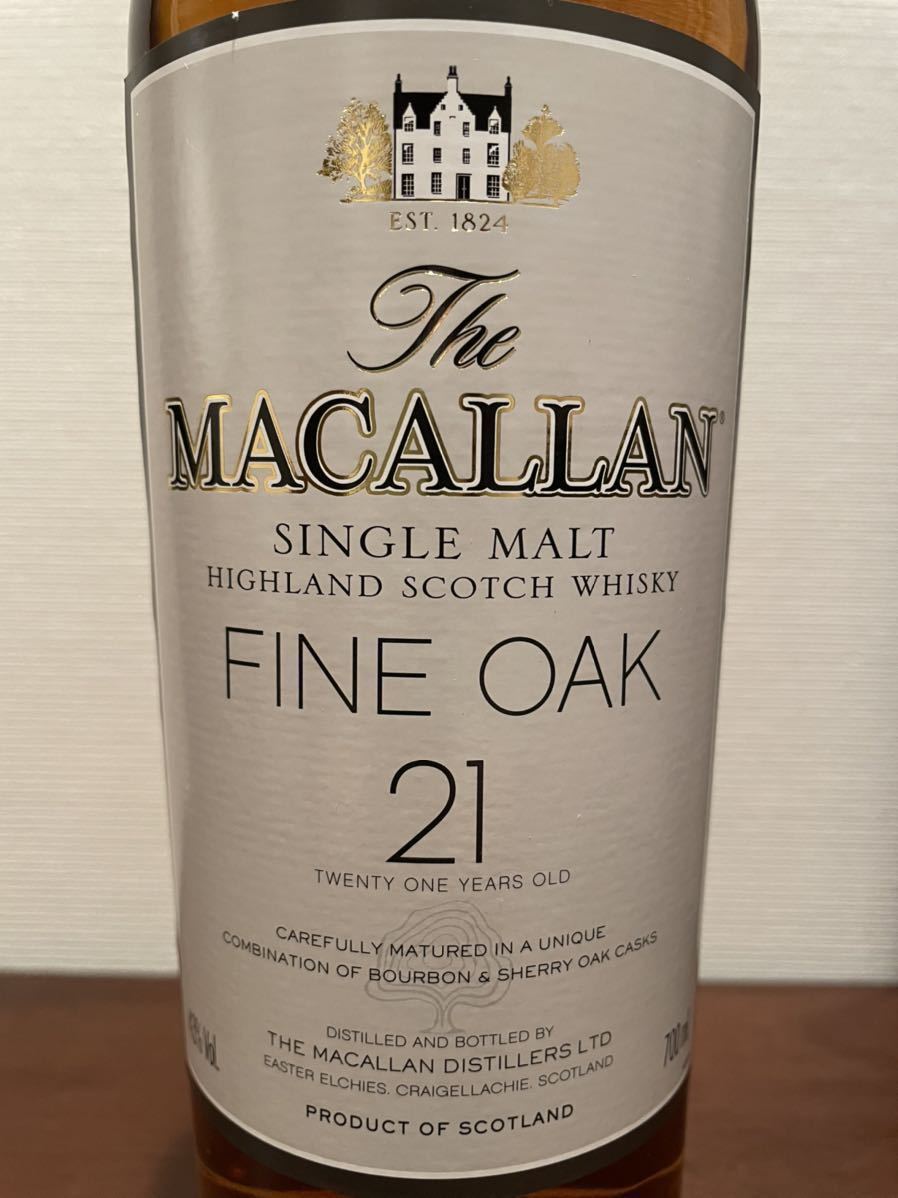 ファインオーク マッカラン 21年 - トリプルカスク MACALLAN 0 700ml