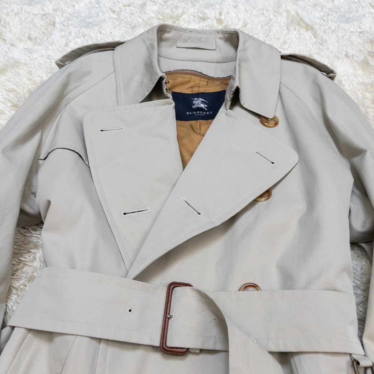 美品◎バーバリー ロンドン『至高の逸品』BURBERRY LONDON トレンチ