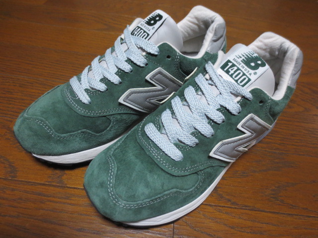 【お得，限定SALE】 ｎｅｗ ｂａｌａｎｃｅ １４００ Ｄ ＭＡＤＥ ＩＮ ＵＳＡ ニューバランス１４００D スエードスニーカー 緑系 アメリカ製 24cm(24.0cm)｜売買されたオークション情報、yahooの商品情報をアーカ 24.0cm