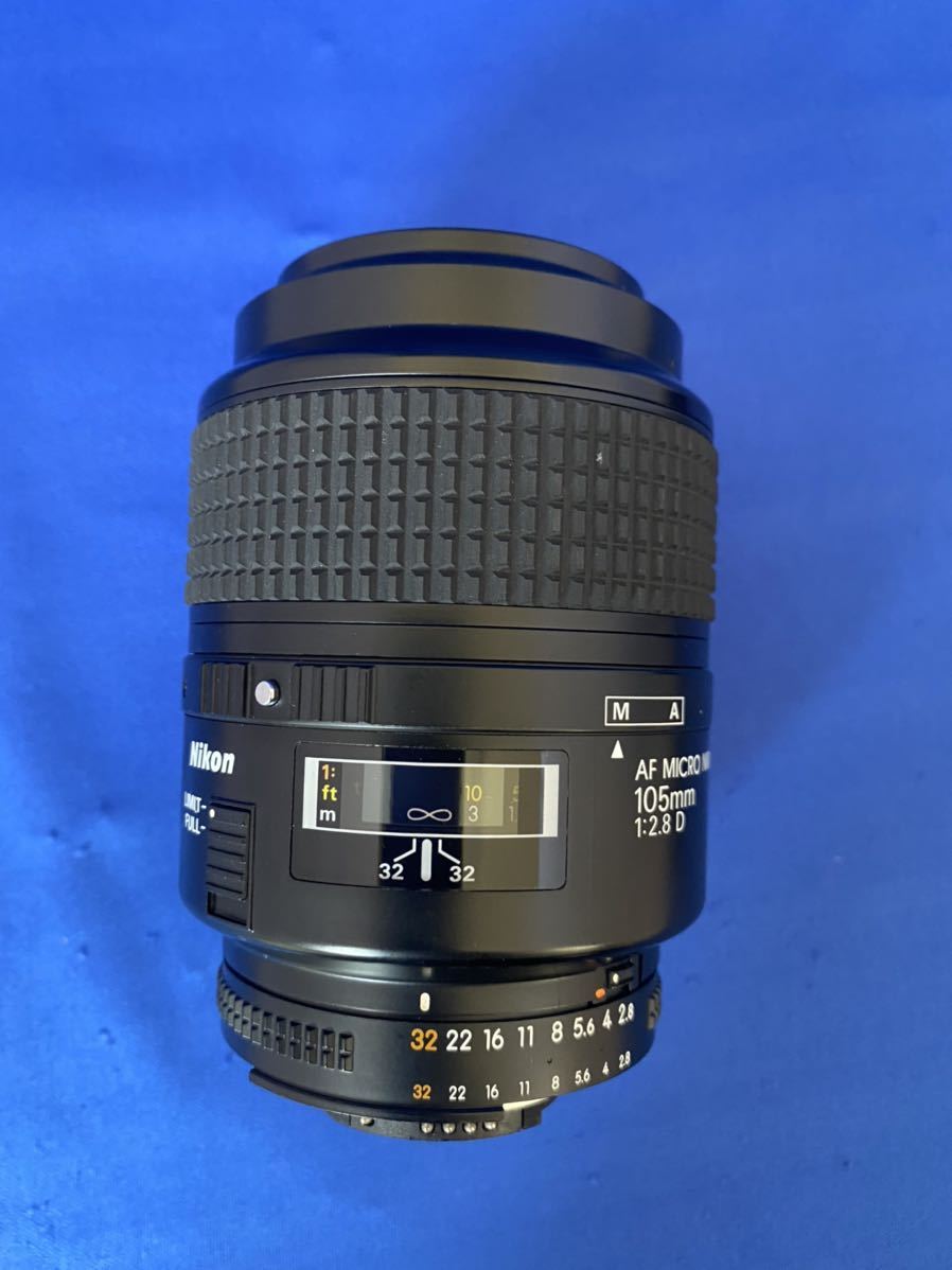 Nikon 単焦点マクロレンズ AF Micro Nikkor 105mm 1:2.8D ジャンク品