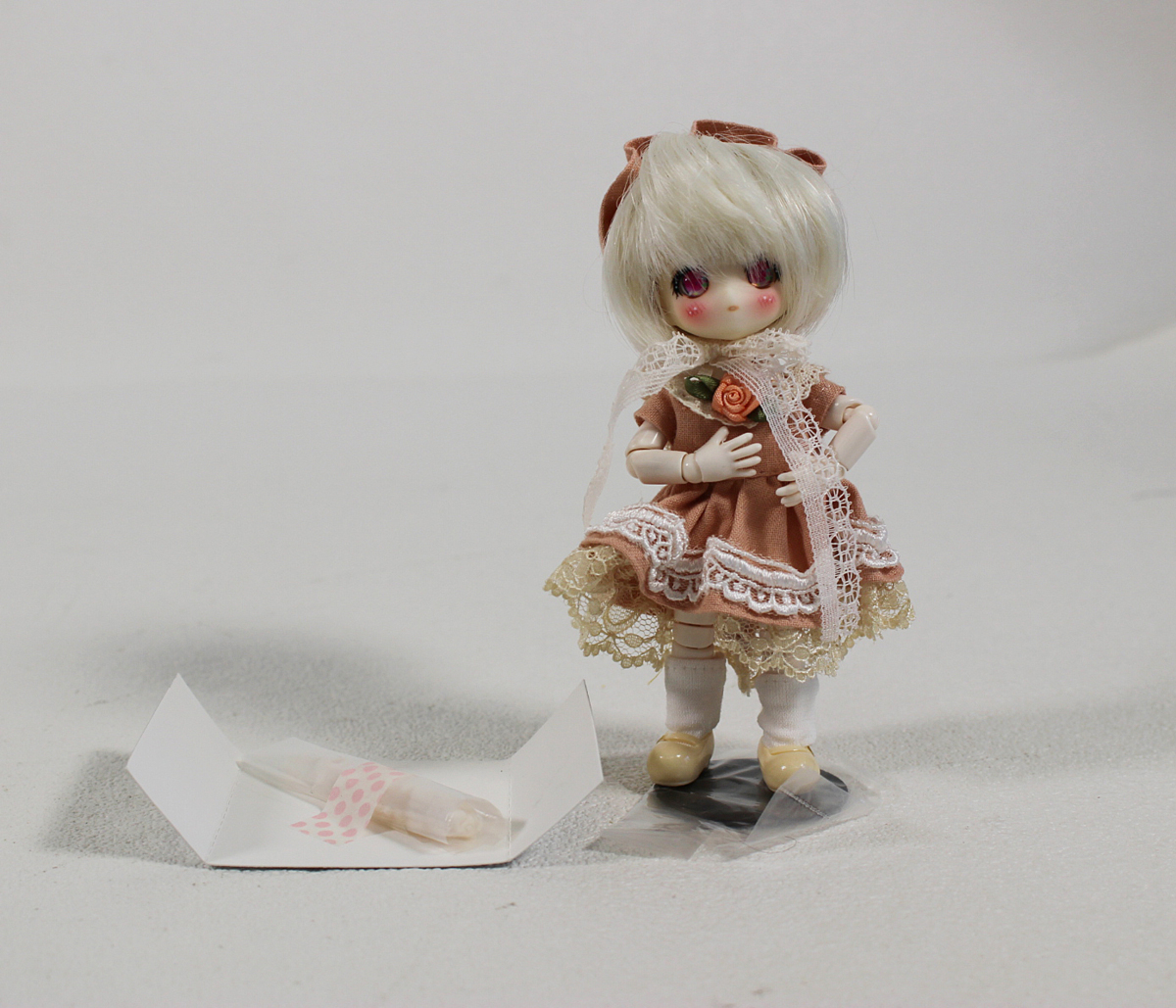 あまむす スノーバニラ ミニスウィーツドール DOLLCE ドルチェ オビツ