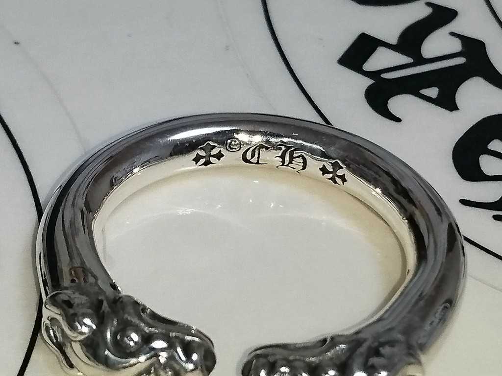 CHROME HEARTS ダブルドッグリング 22号 クロムハーツ 美品 クロム