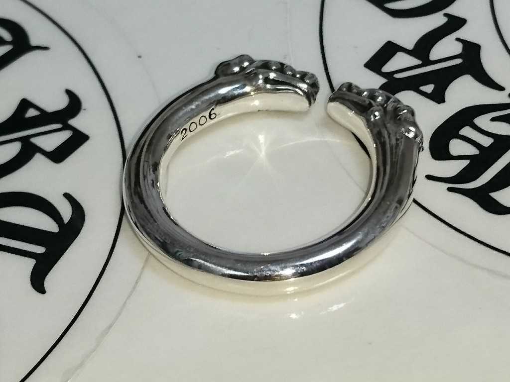 CHROME HEARTS ダブルドッグリング 22号 クロムハーツ 美品 クロム