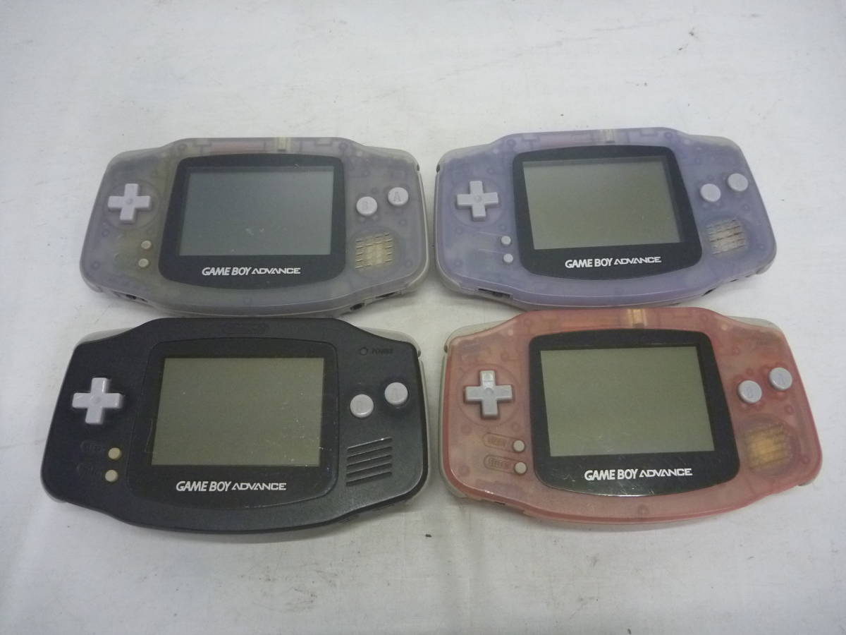ゲームボーイアドバンス　3本セット ゲームボーイアドバンス 本体 4台セット ジャンク品 GAMEBOY ADVANCE