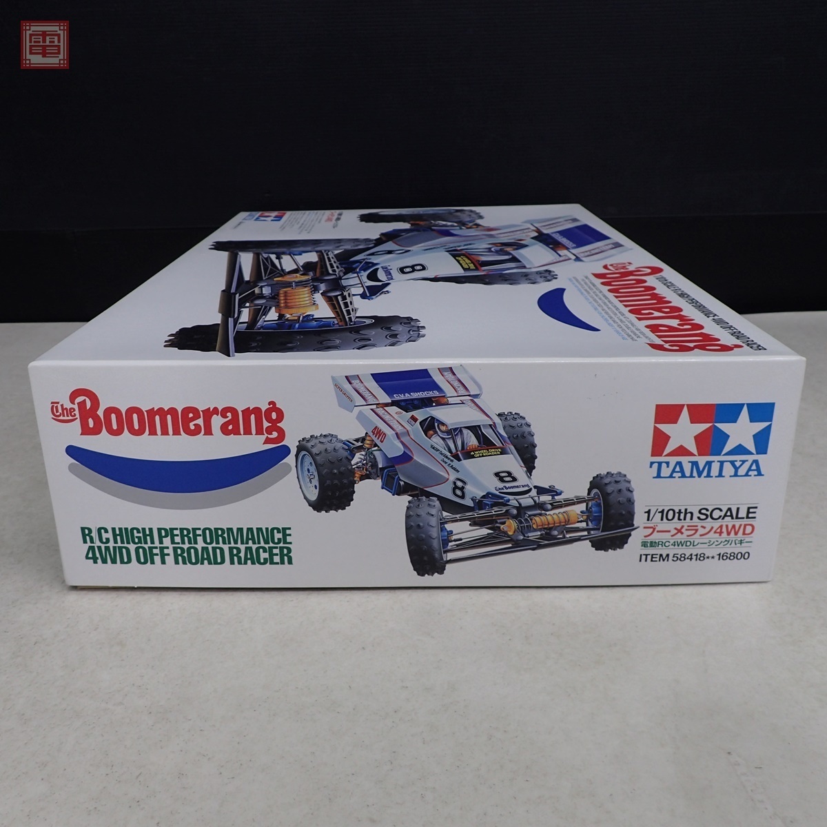 未組立 タミヤ 1/10 電動RC 4輪駆動 レーシングバギー ブーメラン4WD