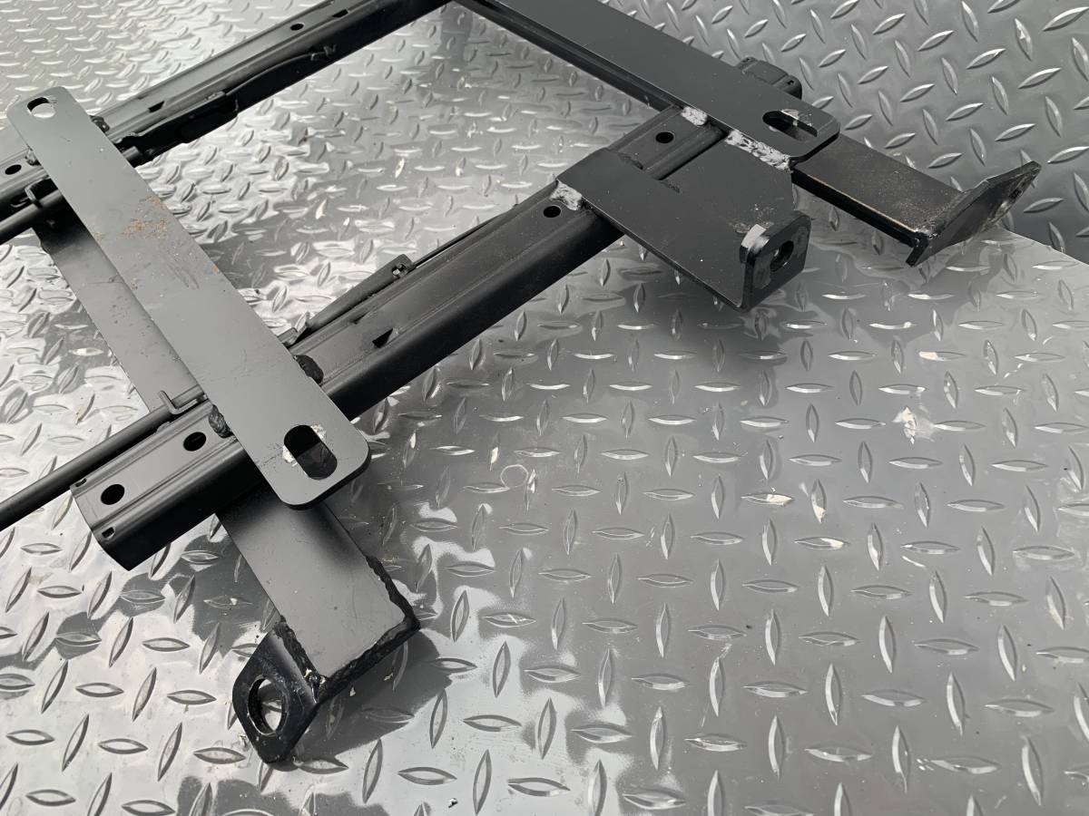 カワイ製作所 R34 スカイライン C35 ローレル N045R 底止め セミバケットシート セミバケ用 シートレール 右側 運転席側_3