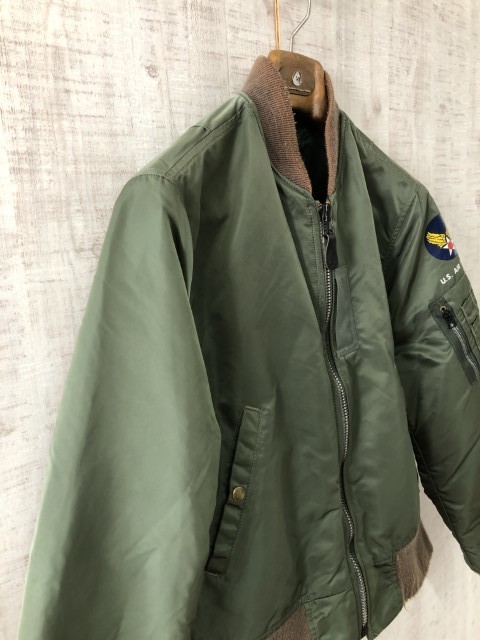 USA製◇黒タグ スピワック SPIEWAK＆SONS.INC MA-1 フライトジャケット