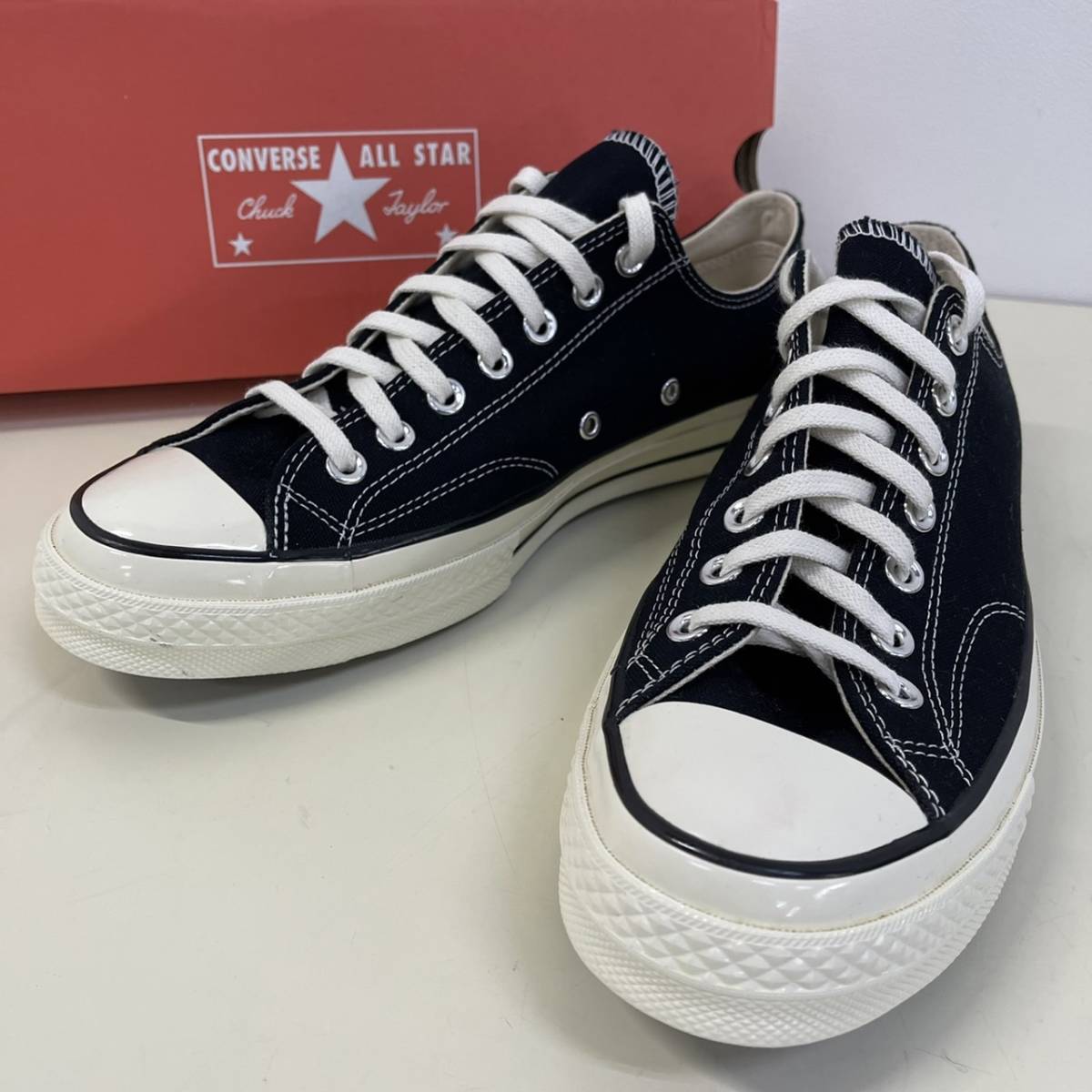 未使用/1円～】1427526 CONVERSE/コンバース CHUCK 70 OX ALL STAR 