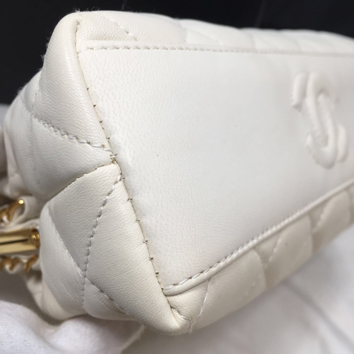 CHANEL シャネル キルティング チェーンバッグ パーティーバッグ  