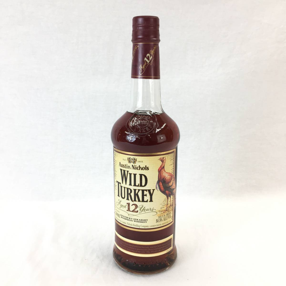 未開栓』WILD TURKEY ワイルドターキー 12年 ウイスキー 旧ボトル 700ml