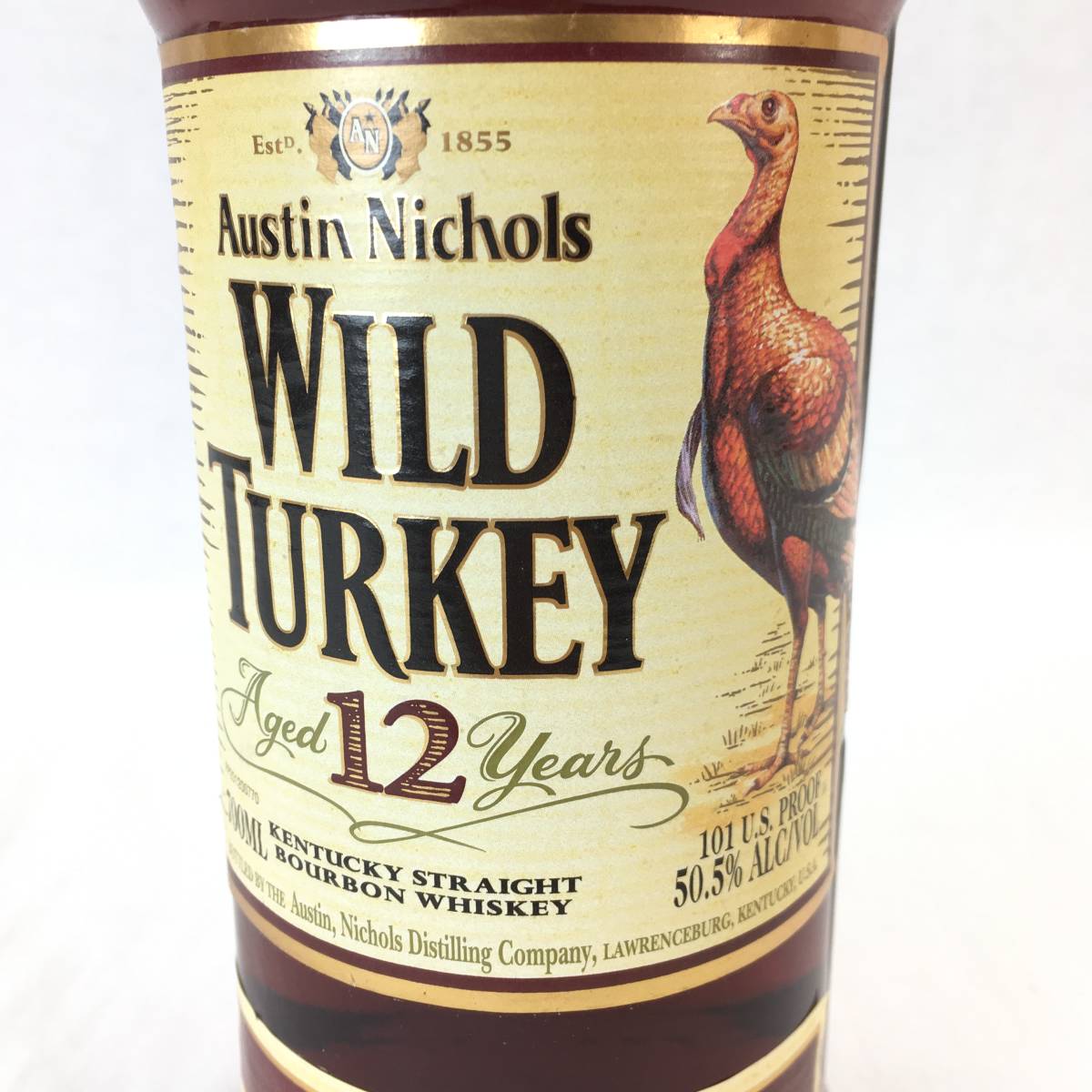 未開栓』WILD TURKEY ワイルドターキー 12年 ウイスキー 旧ボトル 700ml