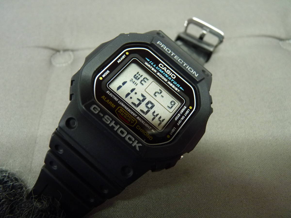 G-SHOCK CASIO 0 DW-5600E カシオ DW-5600E-1 (刻印 - 3229｜Yahoo 