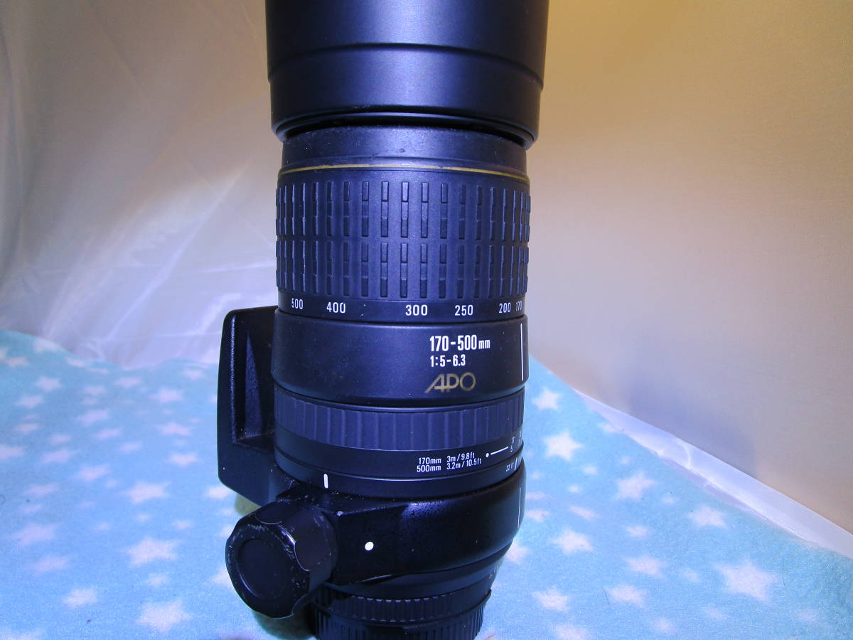 望遠レンズ シグマ（SIGMA）APO 170-500mm F5-6.3 DG (ニコン AF) APO