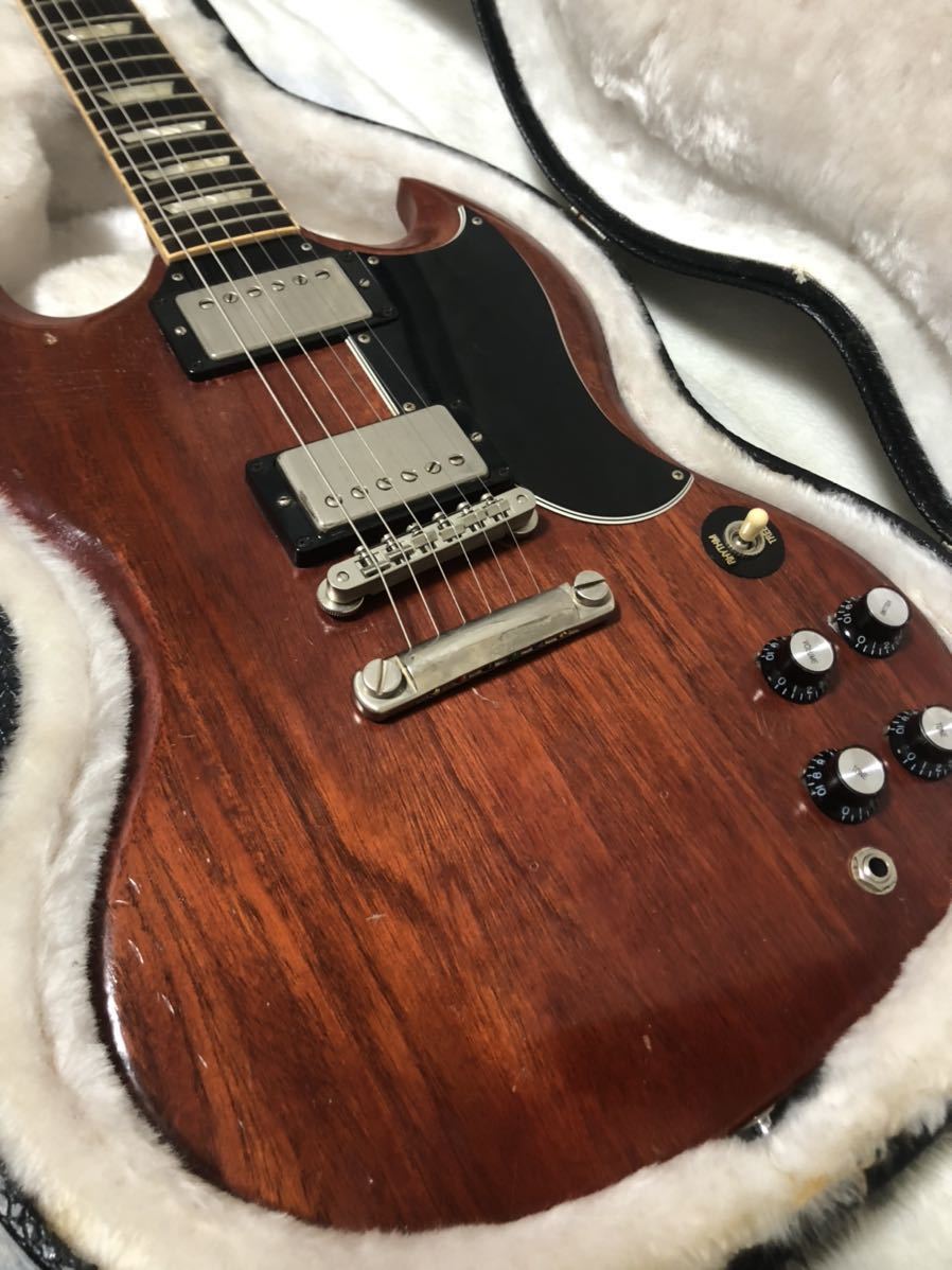 ネック補修歴あり 1円スタート！】Gibson USA SG 61 reissue ギブソン 