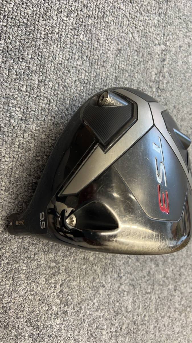 ☆タイトリスト TS3 ドライバーヘッド 9.5度 カバー付き☆ TS3