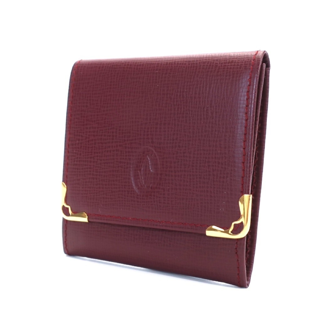 マストライン カルティエ コインケース 極美品 Cartier CARTIER 1円