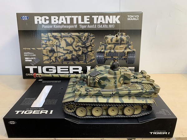 東京マルイ RCバトルタンク Tiger I カモフラージュ 東京マルイ RC