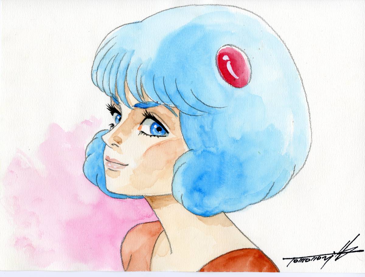 手描きイラスト346 湖川友謙 直筆イラスト