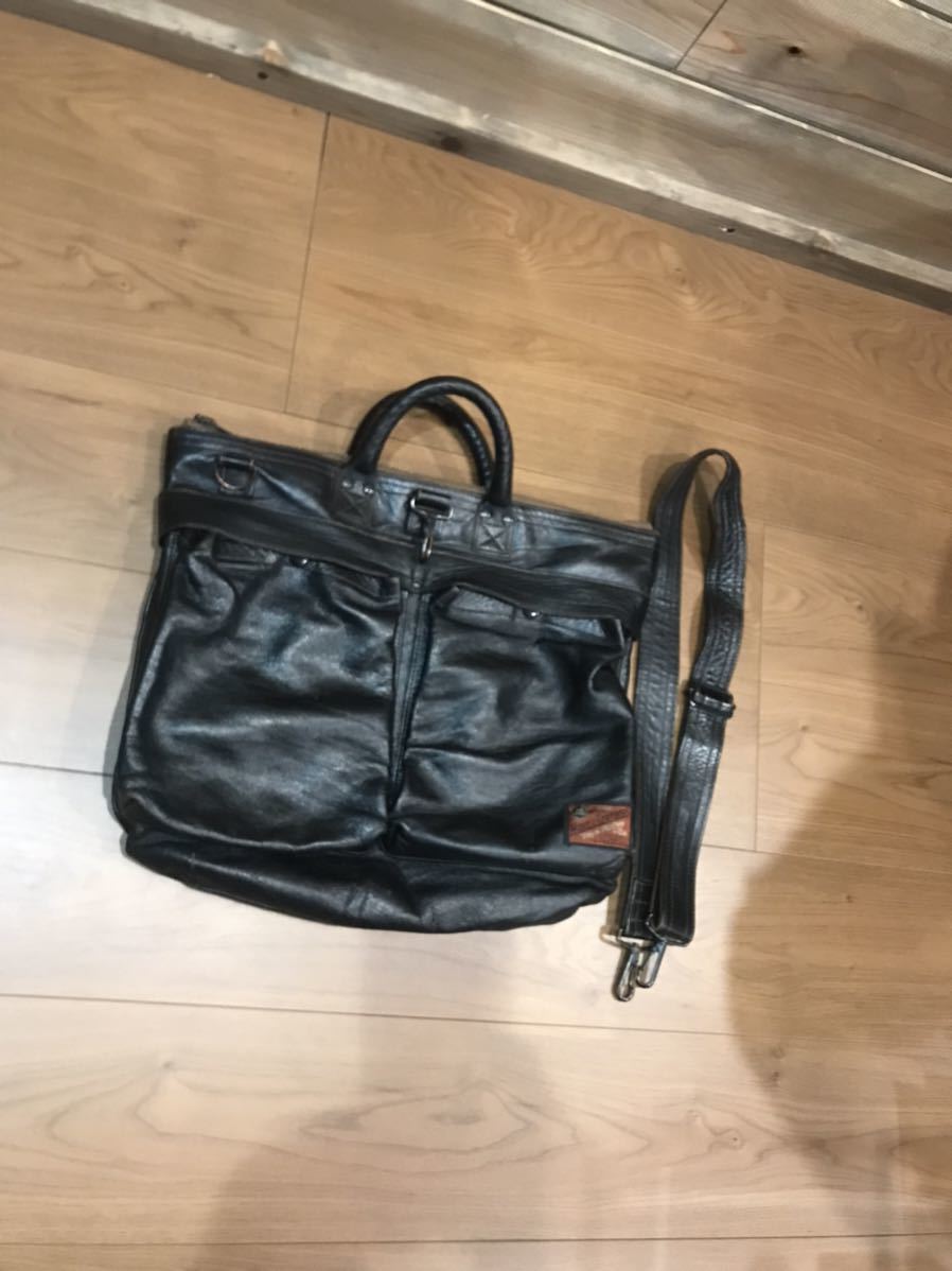 極美品！TOYS McCOY トイズマッコイ LEATHER HELMET BAG レザー 