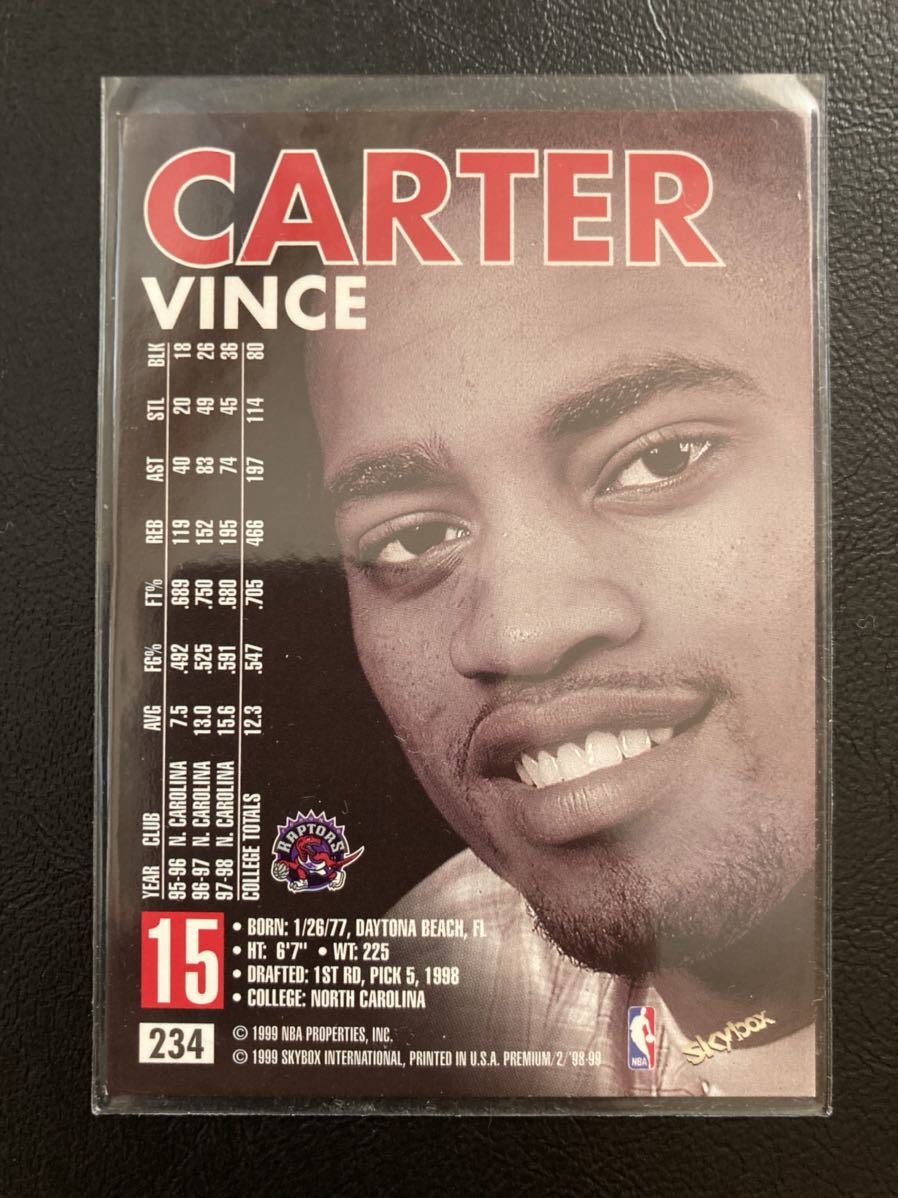 NBA 1998-99 Skybox Premium #234 RC Vince Carter ヴィンス カーター