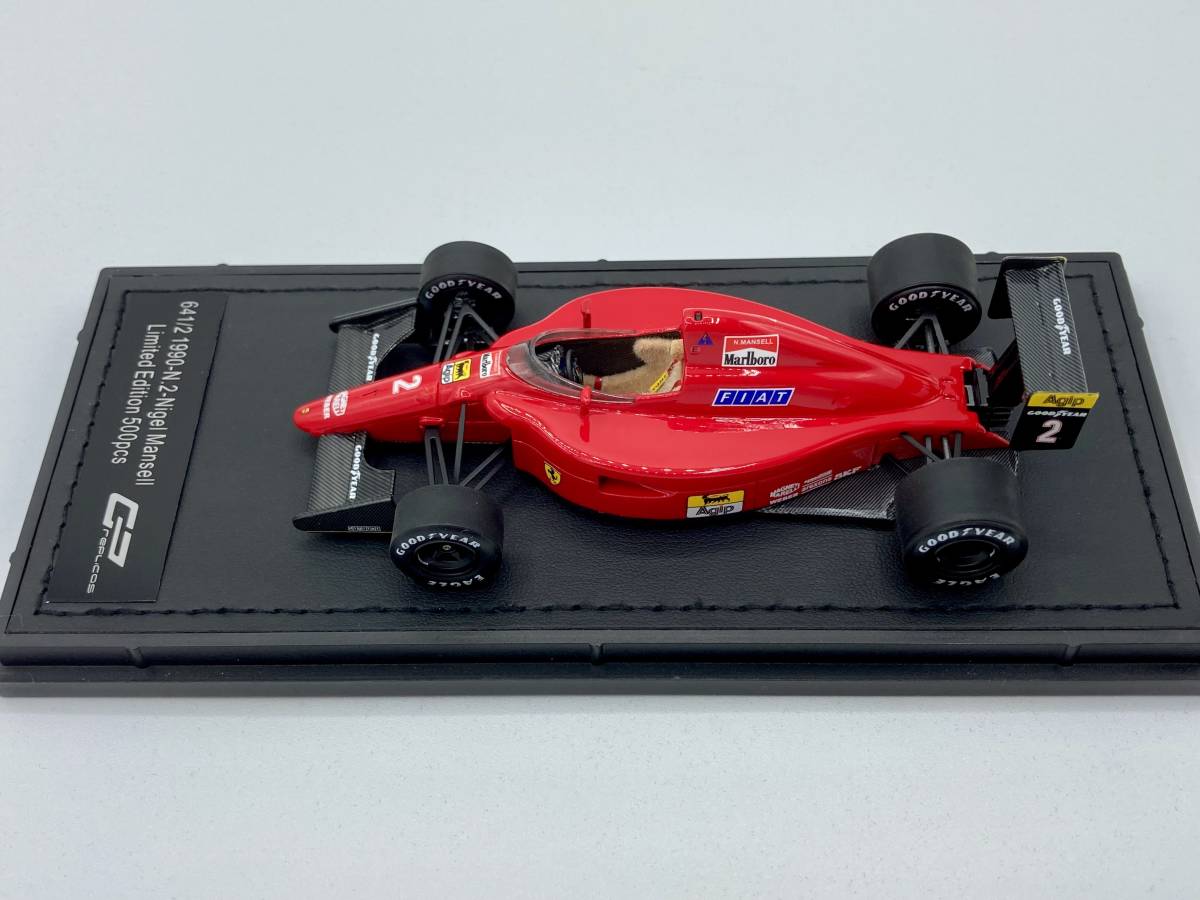 フェラーリ 641⁄2 GP Replicas 1⁄18 No.1 - Marlboroデカール 1⁄43