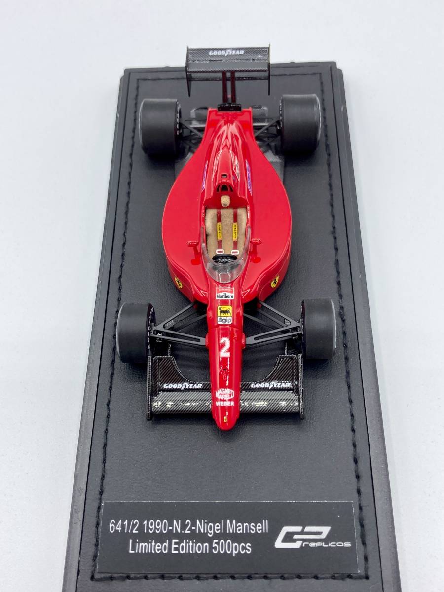 フェラーリ 641⁄2 GP Replicas 1⁄18 No.1 - Marlboroデカール 1⁄43