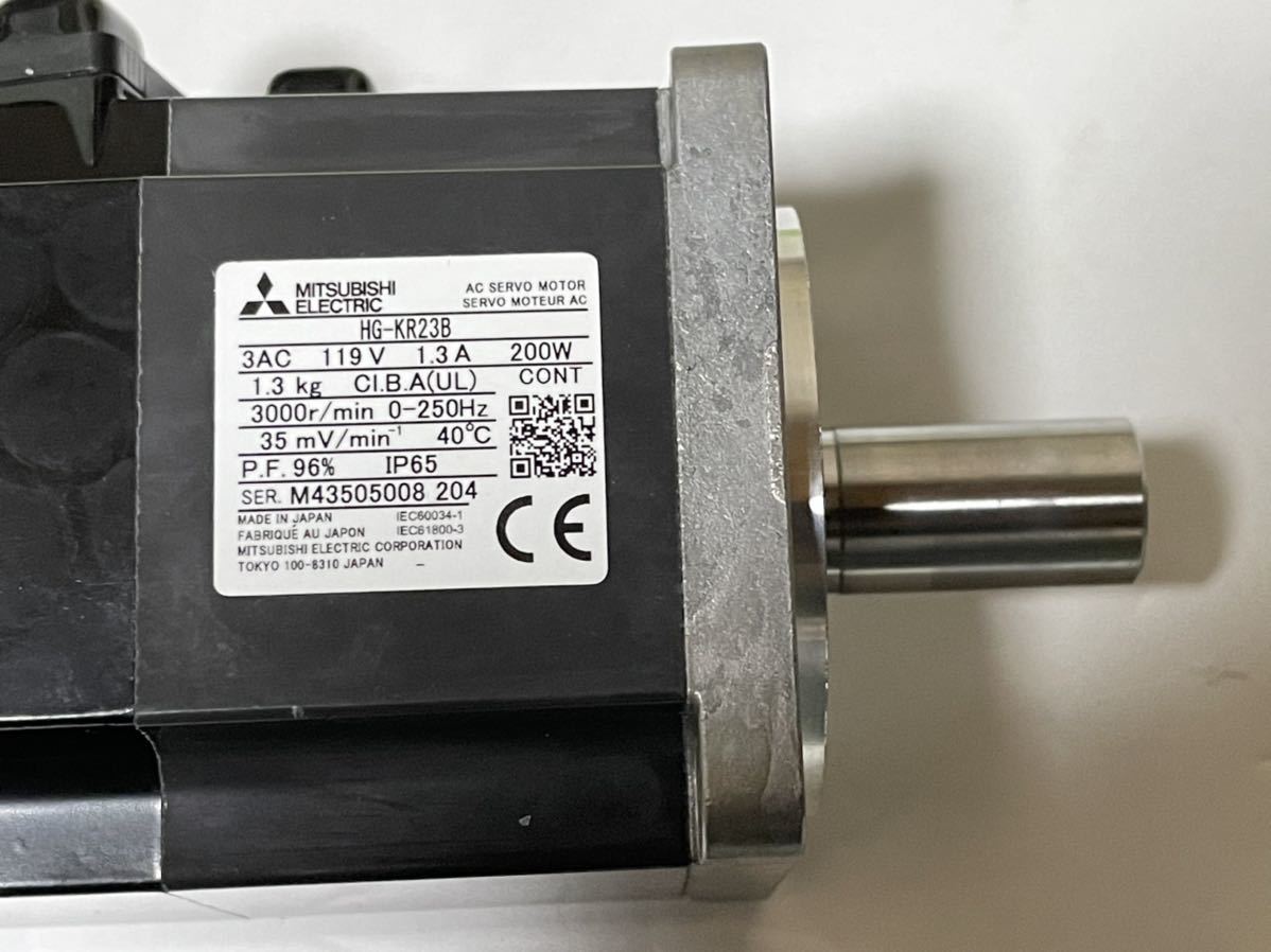 三菱 サーボモーター HG-KR23B サーボモータ 三菱電機 HG-KR23B 未使用