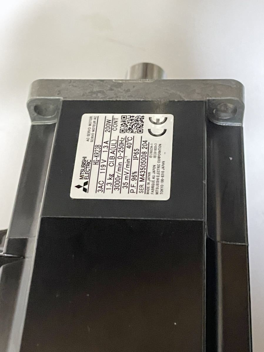 三菱 サーボモーター HG-KR23B サーボモータ 三菱電機 HG-KR23B 未使用