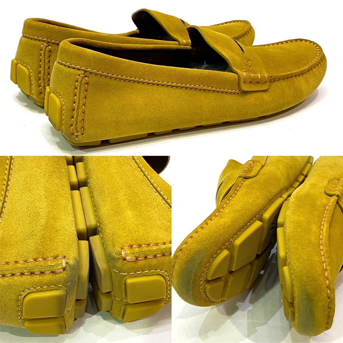 正規品 LOUIS VUITTON スエード ドライビングシューズ ND0173 ルイ