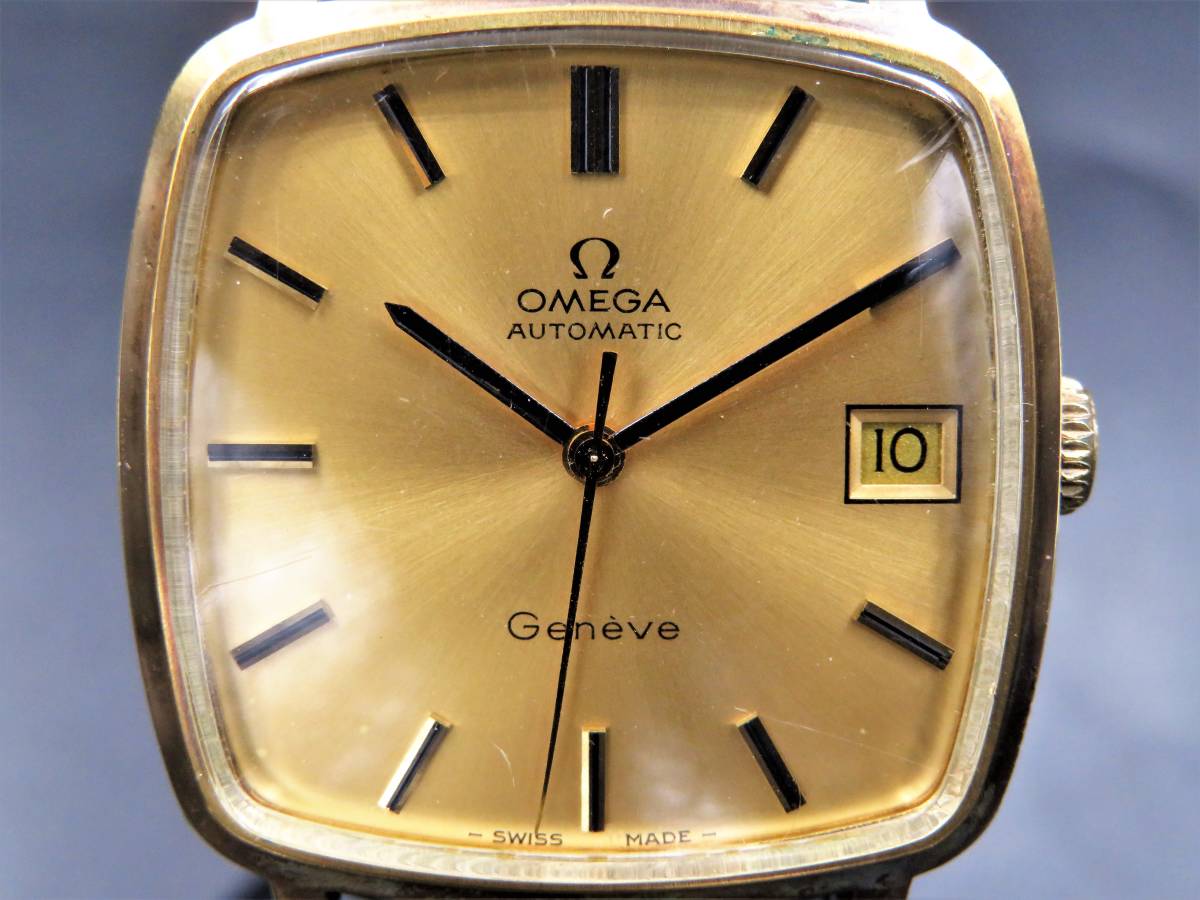 1円～! ジャンク品☆正規品 OMEGA オメガ ジュネーブ Cal.1012 自動 