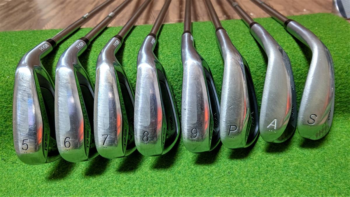 プロギア RS チタンフェース/PRGR RS TITAN FACE/ スペックスチールⅢ（S）/アイアンセット_８本（５～SW）