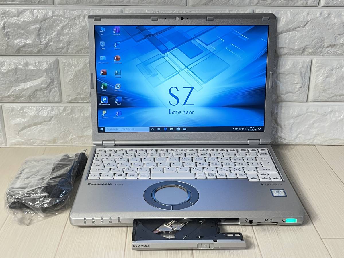 100%新品，安い 2017年モデル 使用少な目 超 Panasonic Let's note CF-SZ6RDQVS /Core i5 7300U/8GBメモリ+SSD 256GB/MS Office 2021/12.1/DVD(12インチ～)｜売買されたオークション情報、yahooの商品情報をアーカイブ公開 - オークフ パナソニック、松下電器産業