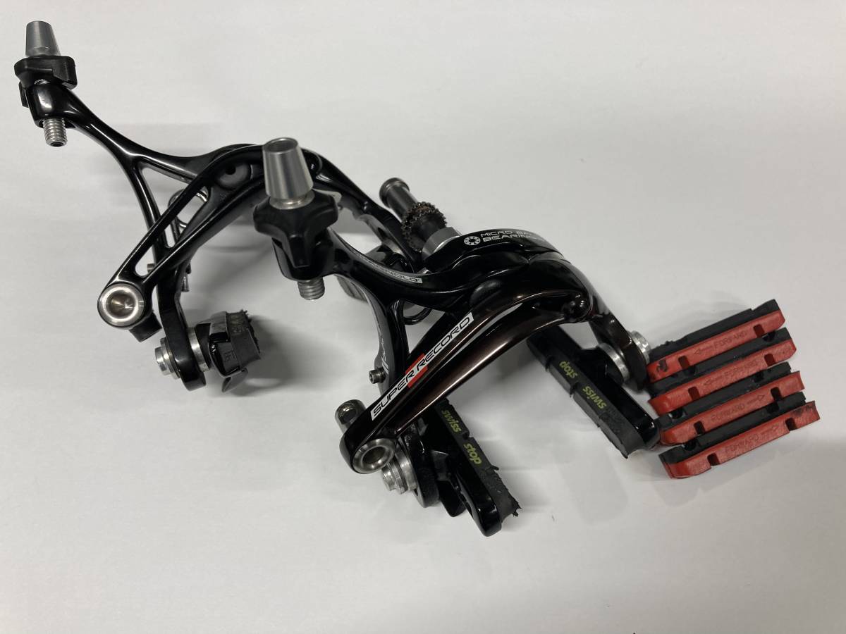 美品 カンパニョーロ スーパーレコード ブレーキ 前後 カンパ スーパー