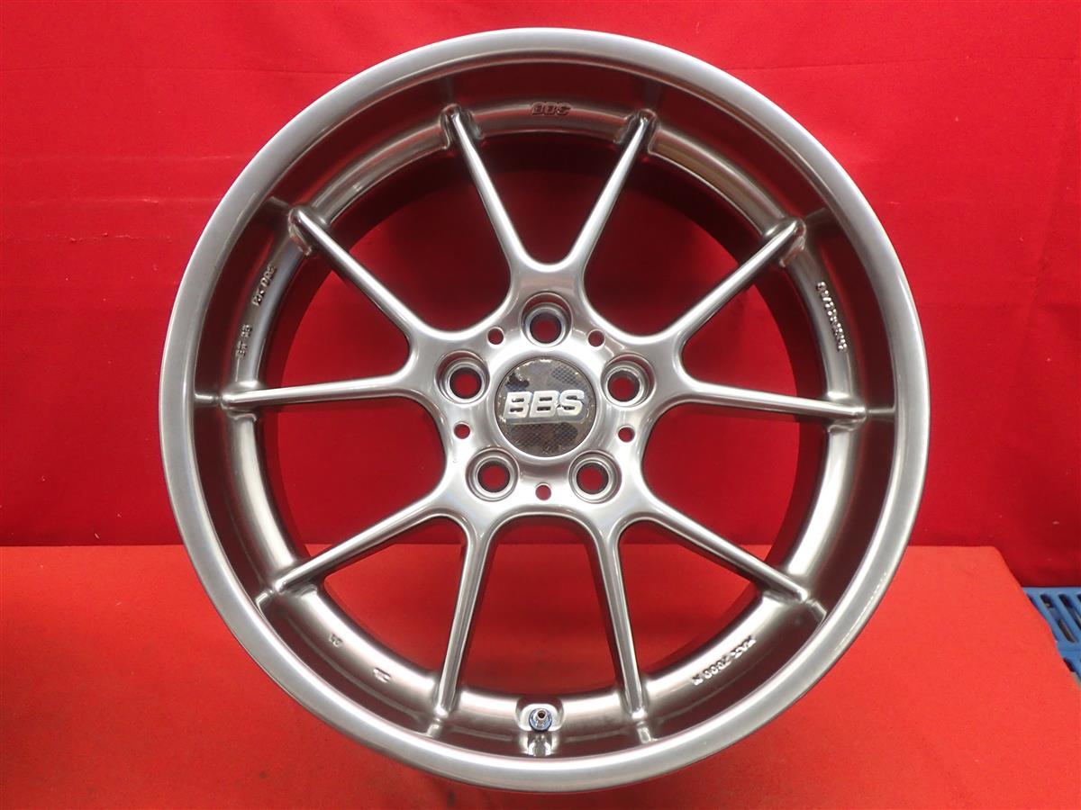 BBS RK ホイール 4本 18インチ 8.5J-18 PCD120 5穴 +13 専用ハブリング 
