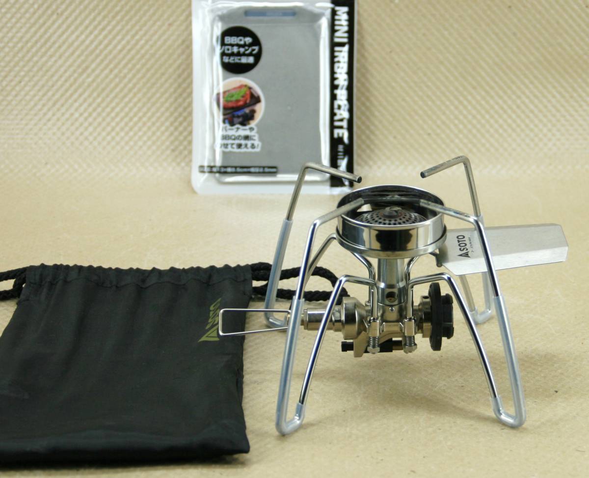 Soto St 310 ソト レギュレーターストーブ ガス バーナー コンロ 風防 耐熱チューブ ミニ 鉄板 カセットボンベ 売買されたオークション情報 Yahooの商品情報をアーカイブ公開 オークファン Aucfan Com