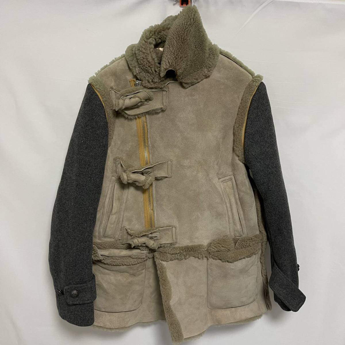 MIHARA YASUHIRO ミハラヤスヒロ ムートンダッフルコート 激レア 稀少 
