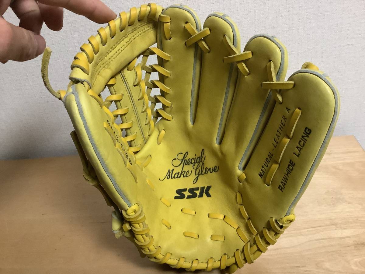 美品 SSK Special make glove 一般軟式野球 オールラウンド 右投げ用 