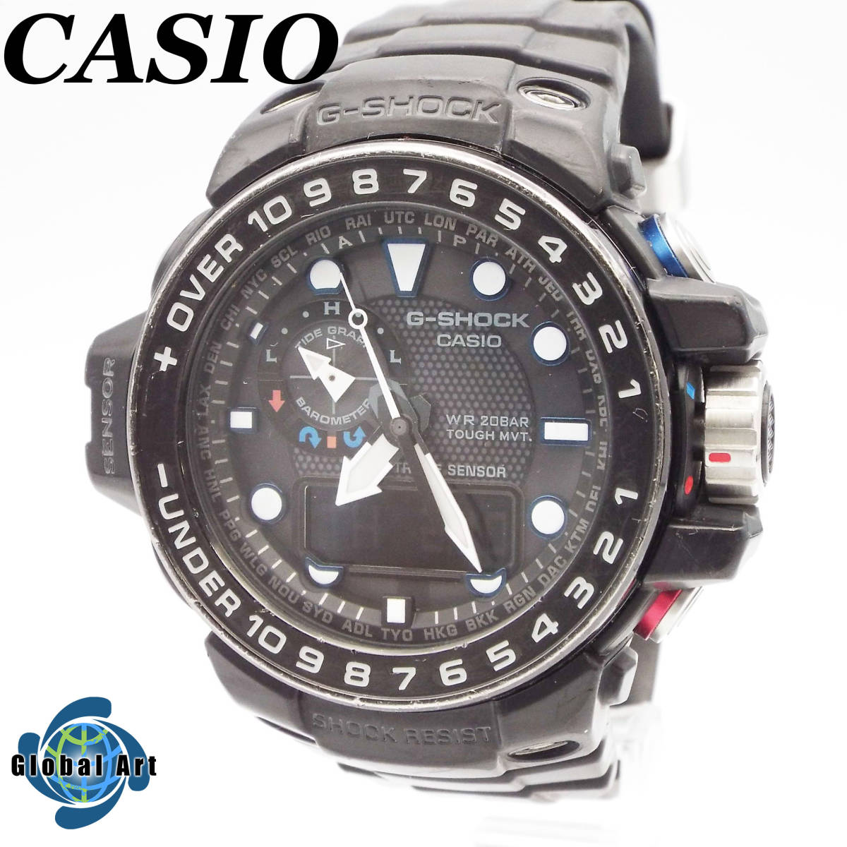 限定セール，品質保証 い02169/CASIO カシオ/G-SHOCK ジーショック/ガルフマスター/タフソーラー/電波ソーラー/メンズ腕時計/デジアナ/マルチバンド6/GWN-1000B(その他)｜売買されたオークション情報、yahooの商品情報をア G-SHOCK
