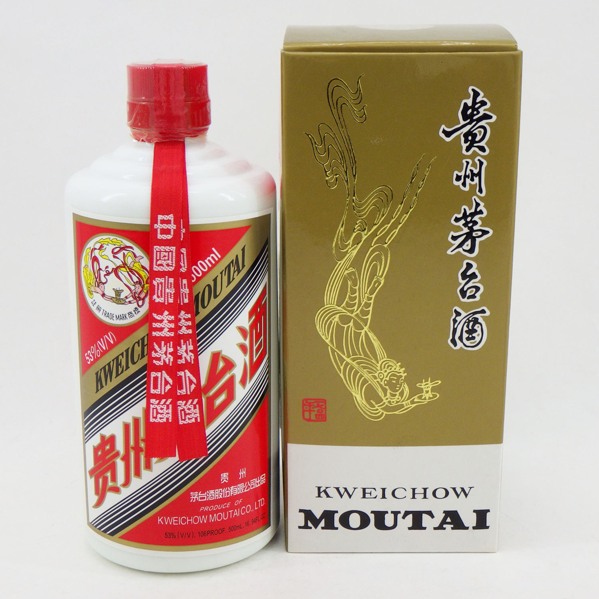 通販激安セール 1円～ 貴州茅台酒 マオタイ酒 天女ラベル 2005年 53