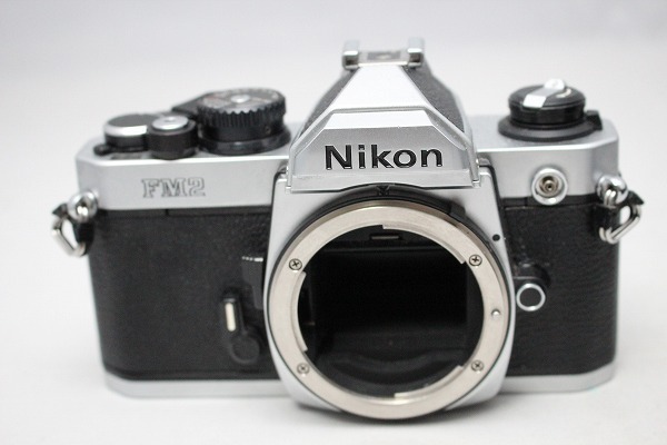 【ジャンク】NIKON　New FM2　シルバー　ニコン　①