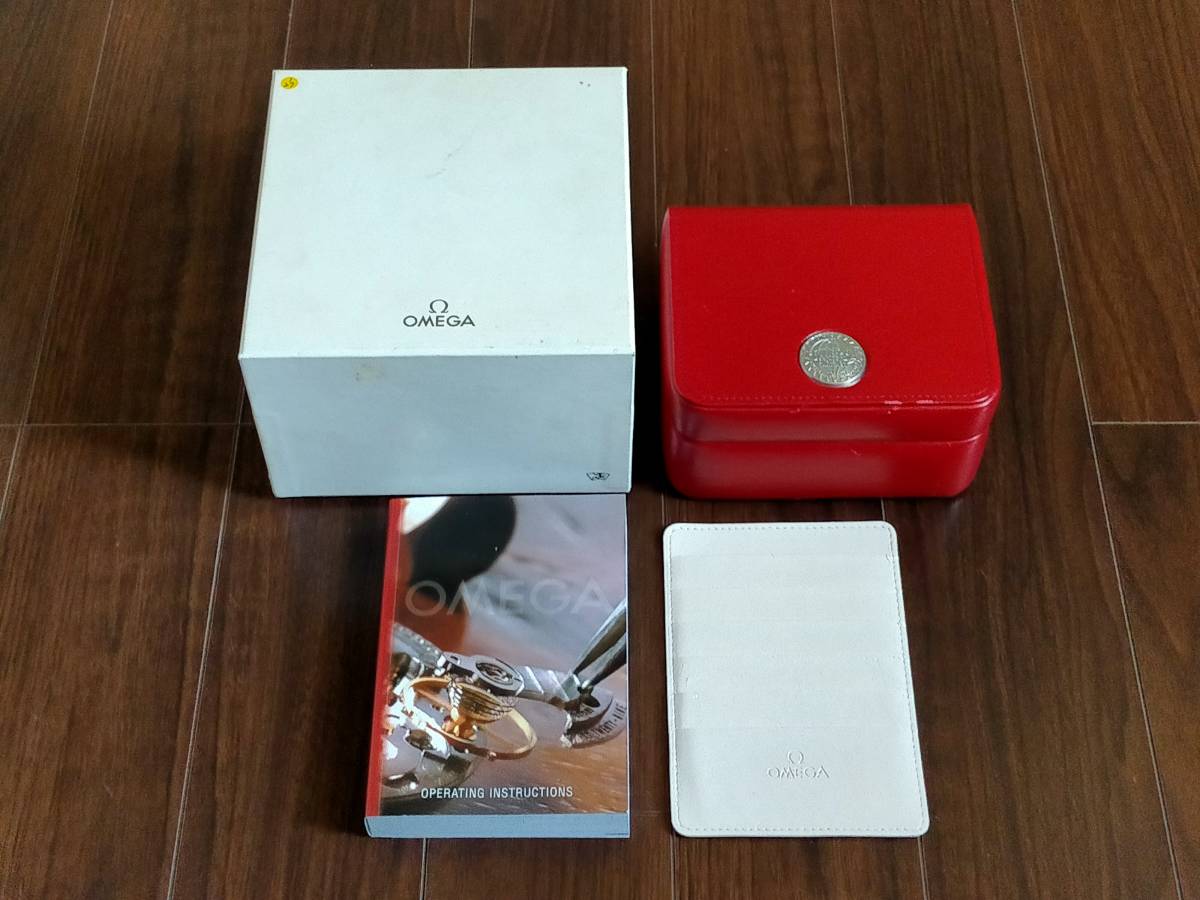 ☆ 美品 オメガ腕時計ケース/空き箱 OMEGA説明書付 正規品☆ オメガ 