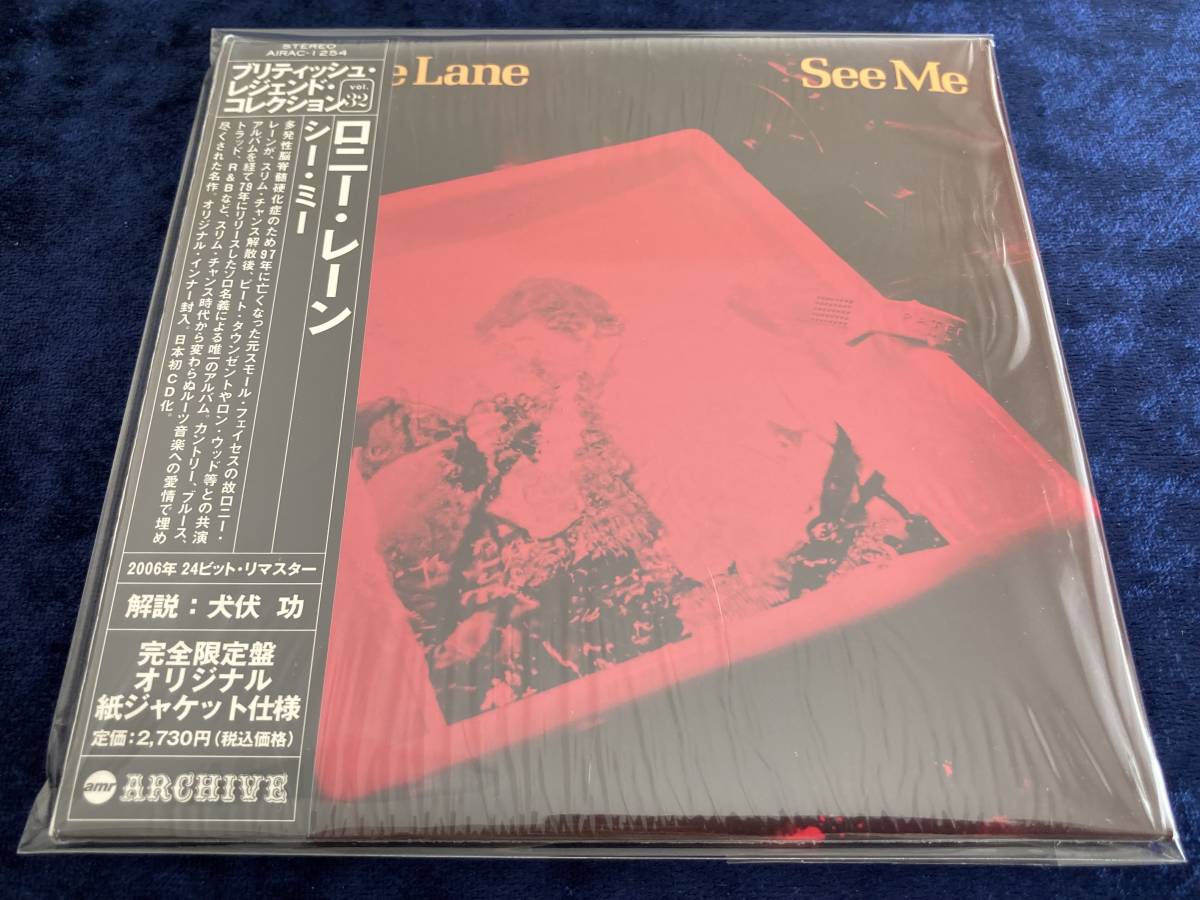限定SALE ロニー レイン 紙ジャケット 完全限定盤 シーミー 日本盤/帯付 CD リマスター RONNIE LANE SEE ME 紙ジャケ フェイセズ/FACES(その他)｜売買されたオークション情報、yahooの商品情報をアーカイブ公 R